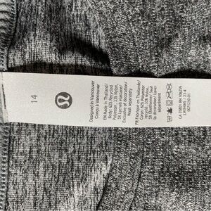 Lululemon Gray Athletic Shirt